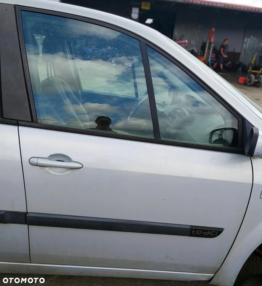 RENAULT SCENIC II 03r DRZWI PRAWY PRZÓD PRAWE PRZEDNIE GOŁE NV632 - 1