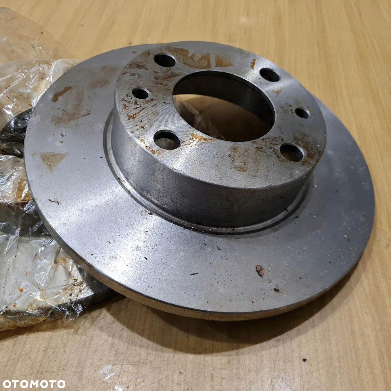 FIAT 125P FSO POLONEZ TARCZA HAMULCOWA PRZÓD PRZEDNIA KOMPLET SAMKO - 3
