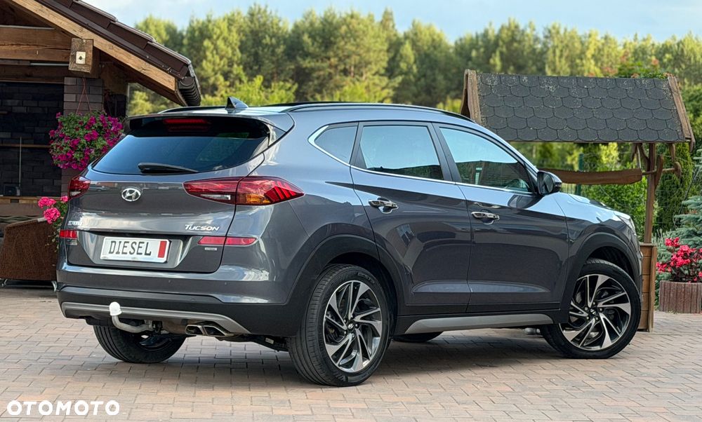 Hyundai Tucson blue 1.6 CRDi 4WD DCT Premium - 4