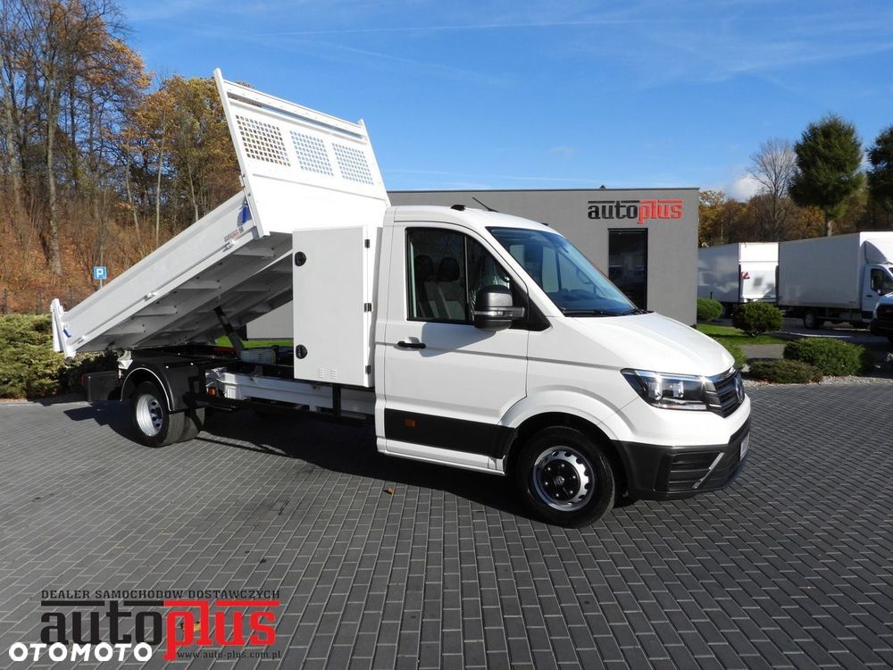 Volkswagen CRAFTER WYWROTKA TEMPOMAT NAWIGACJA BLIŹNIACZE KOŁA KLIMATYZACJA  180KM - 2