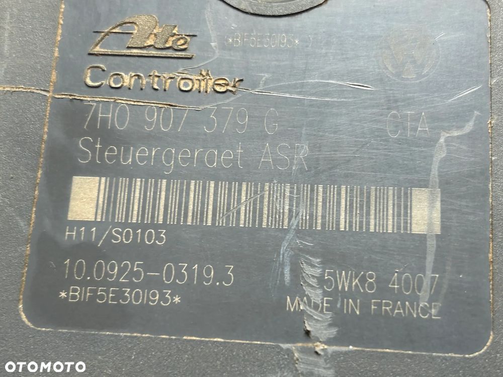 POMPA ABS 7H0907379G 7H0614111G VW T5 - 2