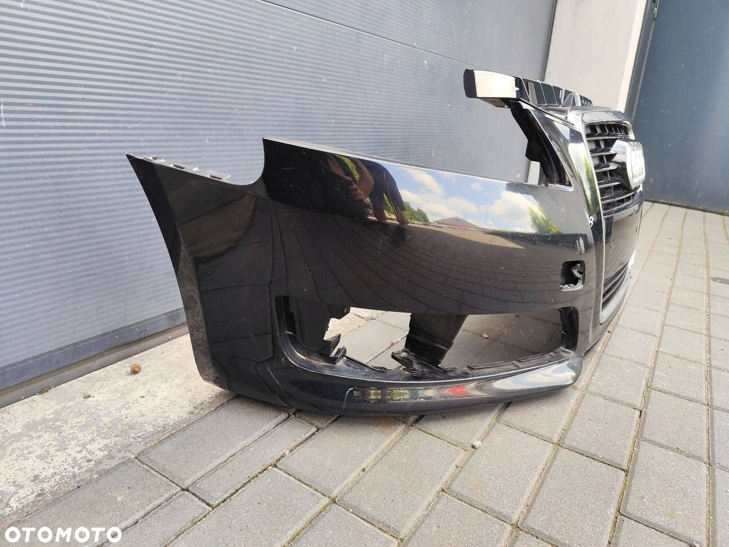 AUDI A3 8P 8P0 09-12 - ZDERZAK PRZÓD LY9B - 2