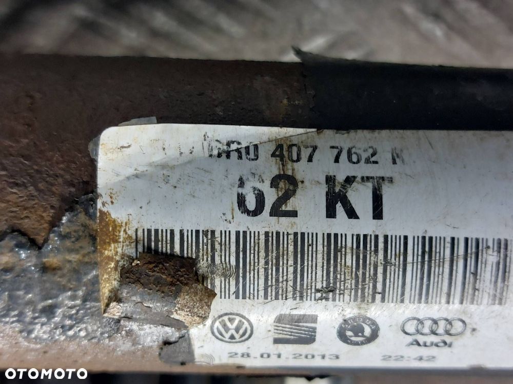 PÓŁOŚ LEWY PRZÓD + PRAWY PRZÓD 5B SKODA RAPID I 1.2 TSI 6R0407762K - 5