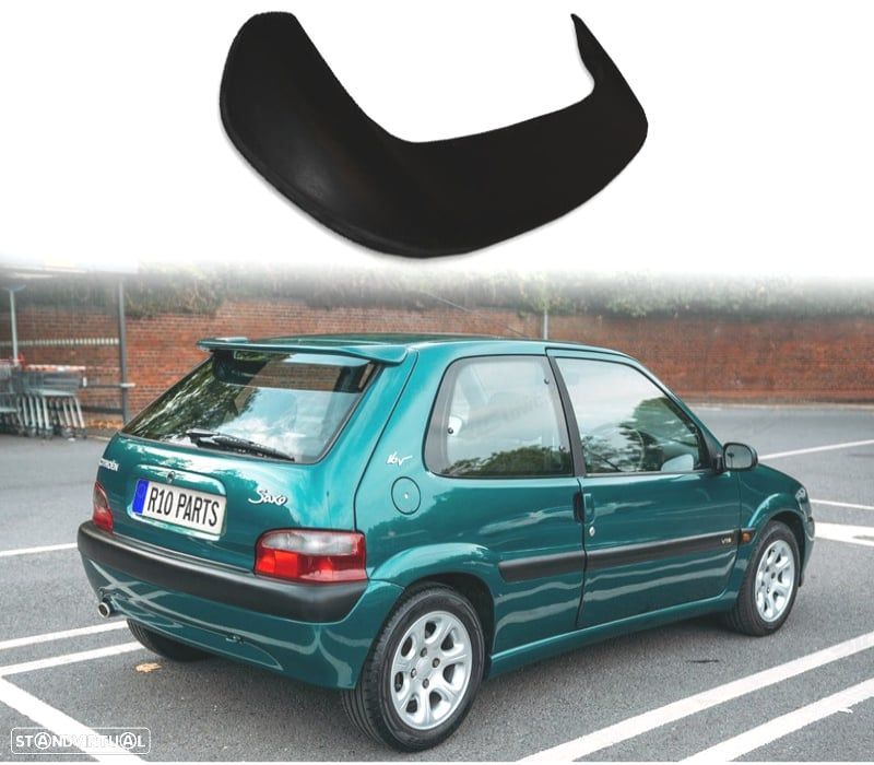 AILERON LIP SPOILER TRASEIRO CITROEN SAXO 3 5 PORTAS - 1