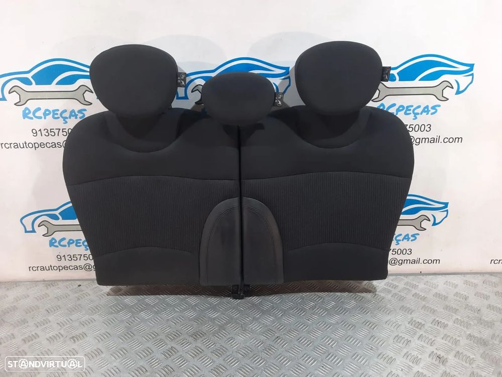 BANCO BANCOS ORIGINAIS MINI COOPER R55 CLUBMAN PELE TECIDO AIRBAG - 6