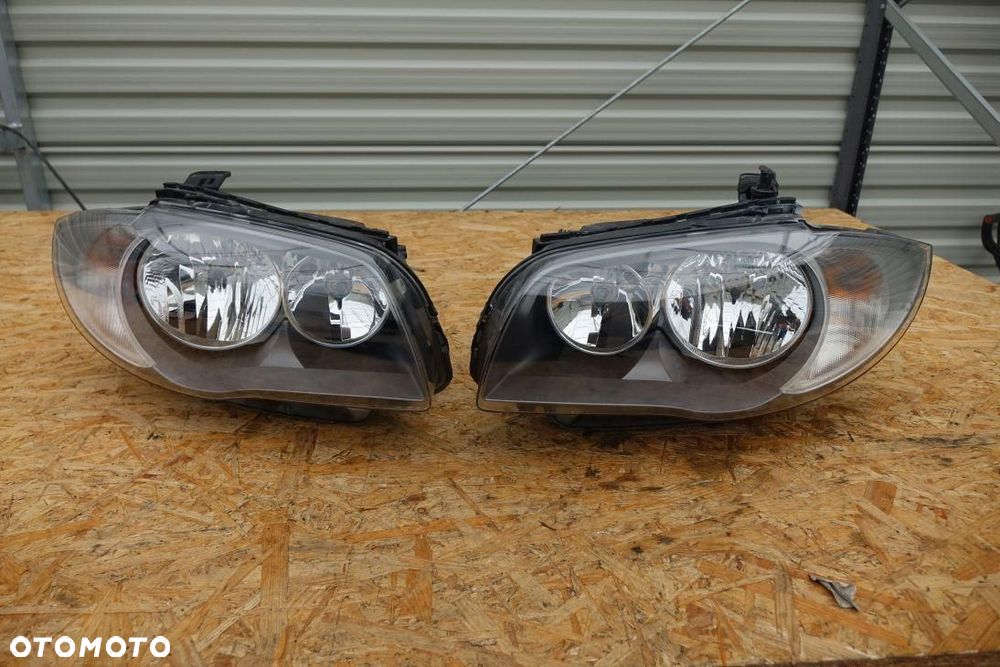 REFLEKTOR 2 LAMPY PRZÓD LEWA PRAWA EUROPA BMW E87 LIFT 7249650 - 1