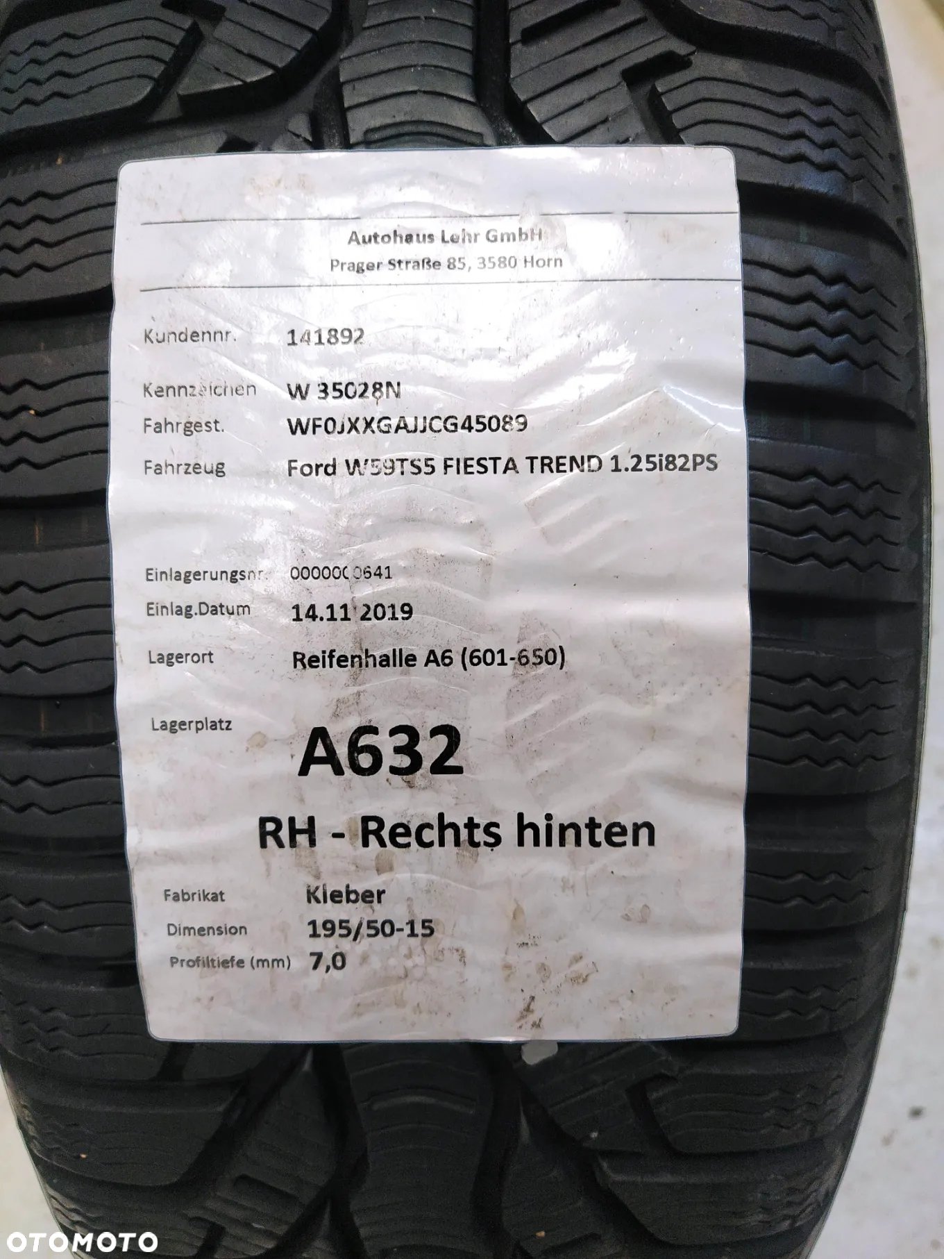 FORD FIESTA TREND FELGI STALOWE R15 OPONY 195/50 KOŁA KOMPLET - 25