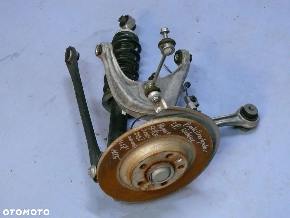 ZWROTNICA WAHACZ PIASTA AMORTYZATOR TYLNA PRAWA PEUGEOT 508 2.2 HDI 2010 2015