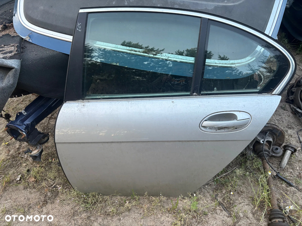 BMW 7 E65 DRZWI tył lewy tylne LEWE  bez rdzy 354 kolor Titansilber CZYTAJ OPIS