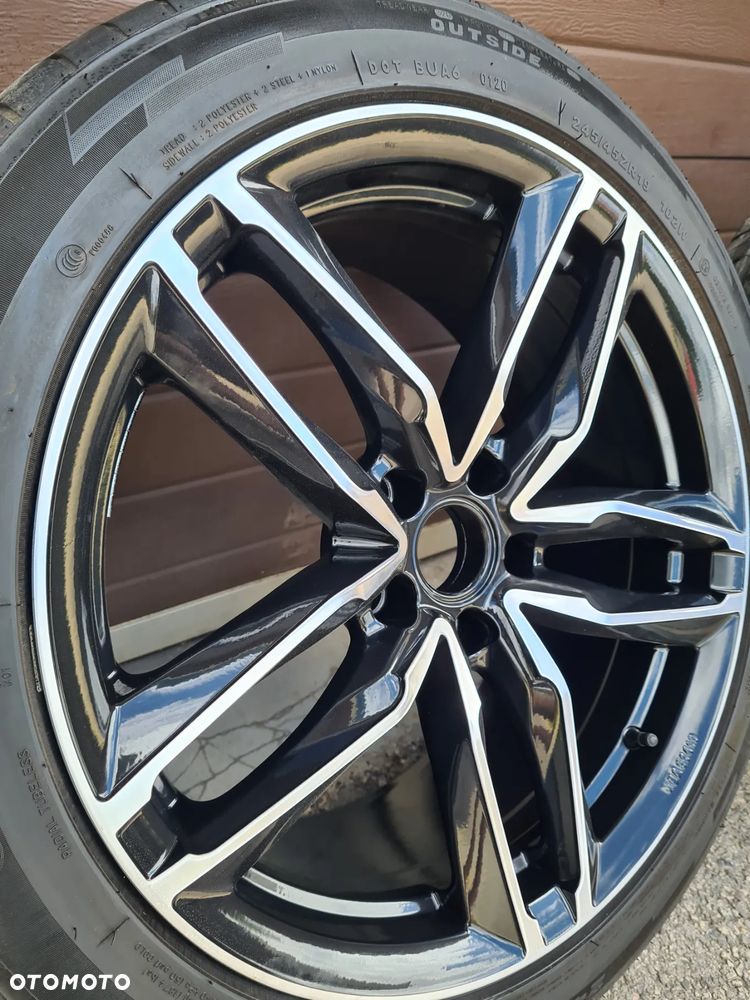 Felgi aluminiowe alu 5x112 19 audi skoda volkswagen stan idealny - 6