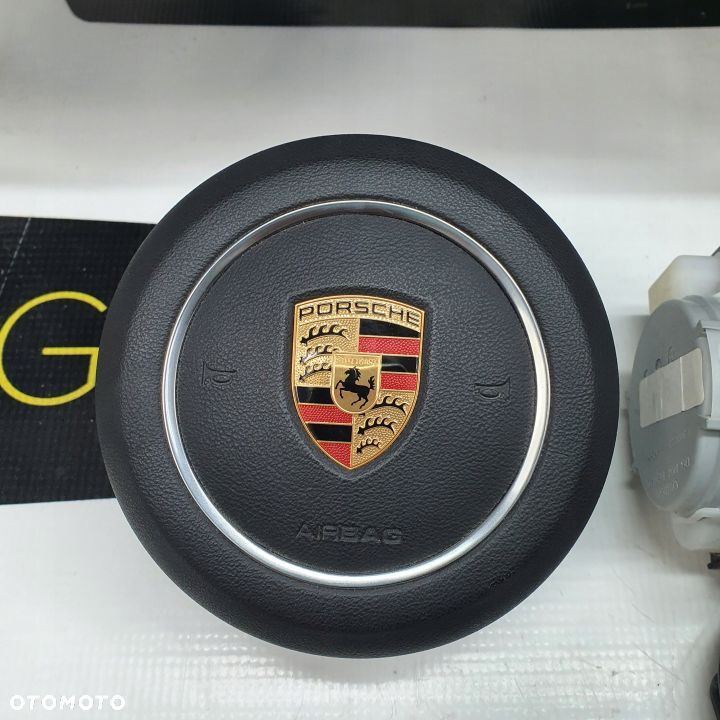 PORSCHE CAYENNE II 2 LIFT DESKA ROZDZIELCZA KONSOLA KOKPIT PULPIT PODUSZKI AIRBAG AIR BAG PASY KIT SET - 7