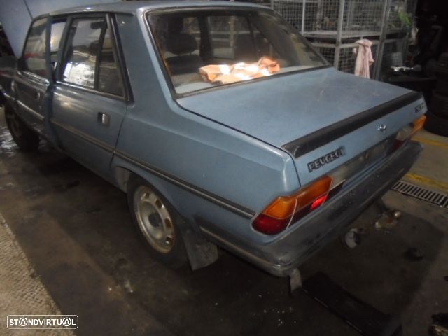 Carro MOT: 118 XL5 PEUGEOT 305 1983 1.3 60CV 4P AZUL GASOLINA - 9