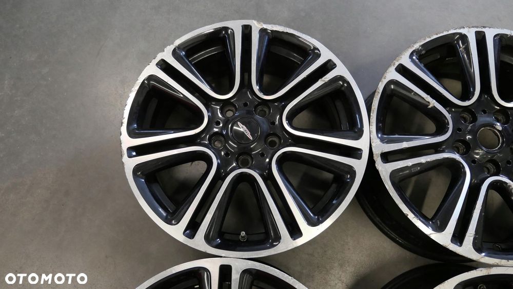 mini r60 jcw alufelgi john cooper works felgi twin spoke black 135 9808516 - 5