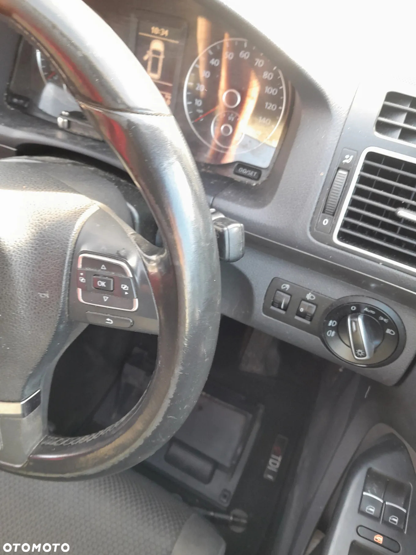 VW TOURAN I LIFT II 13R KIEROWNICA SKÓRA MULTIFUNKCJA - 5