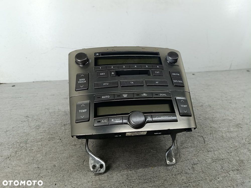 RADIO FABRYCZNE TOYOTA AVENSIS II T25 55902-05050-G   86120-05080 - 9