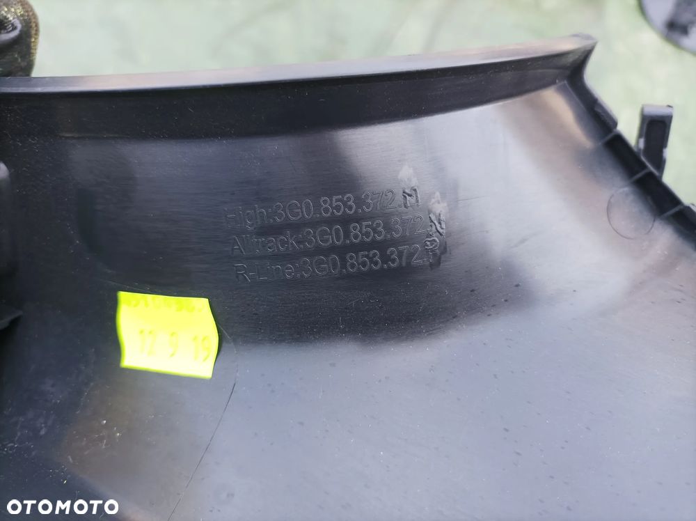 VW Passat B8 osłona nakładka progu prawa lewa 3G0853372 M 3G0853371 M - 3