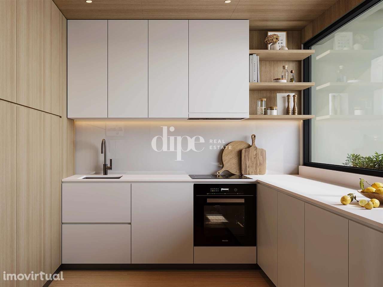 Apartamento T1 novo inserido no condomínio privado em Guimarães - Grande imagem: 5/16