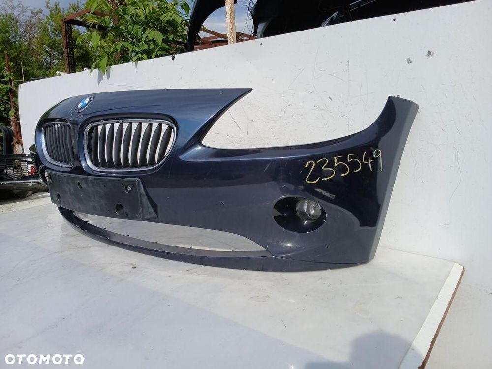 ZDERZAK PRZÓD PRZEDNI Z HALOGENAMI NERKAMI BMW Z4 E85 E86 GRAFITOWY - 2