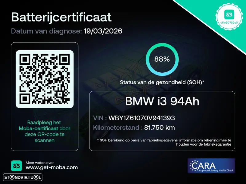 BMW i3 (94 Ah) - 12
