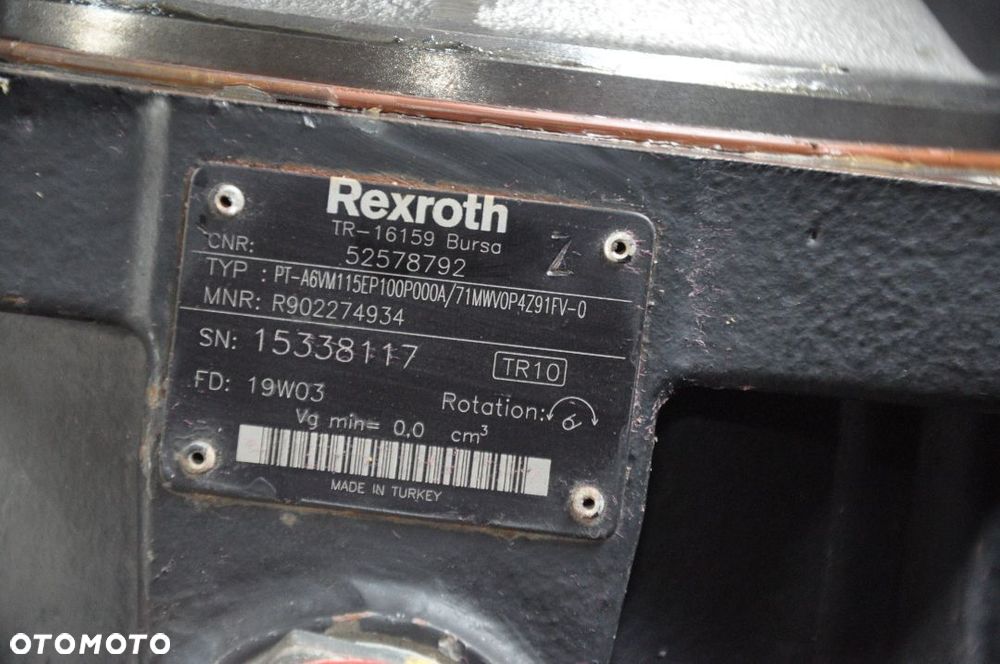 HYDROMOTOR SILNIK JAZDY REXROTH NR  R902274934 / 15338117 - 4