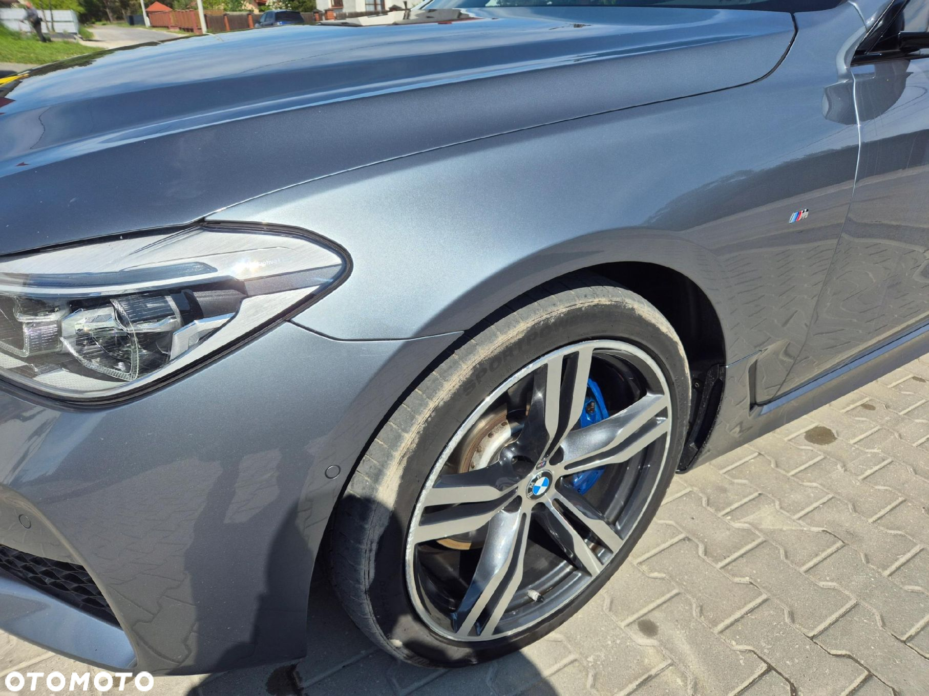 BMW 6 GT G32 M-PAKIET PRZÓD MASKA BŁOTNIK ZDERZAK LAMPY ADAPTIVE C2Y - 6