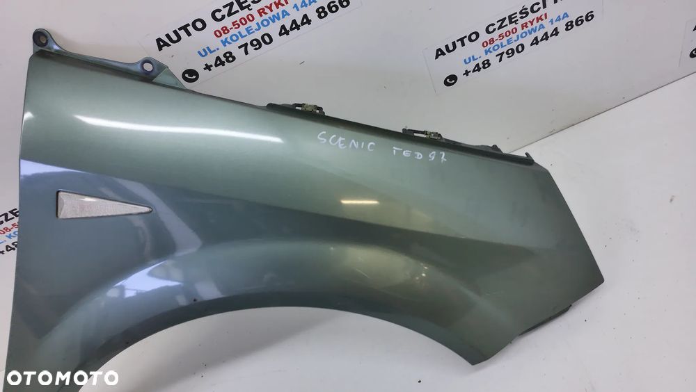 Renault Scenic II Błotnik Prawy Przód TED97 - 2