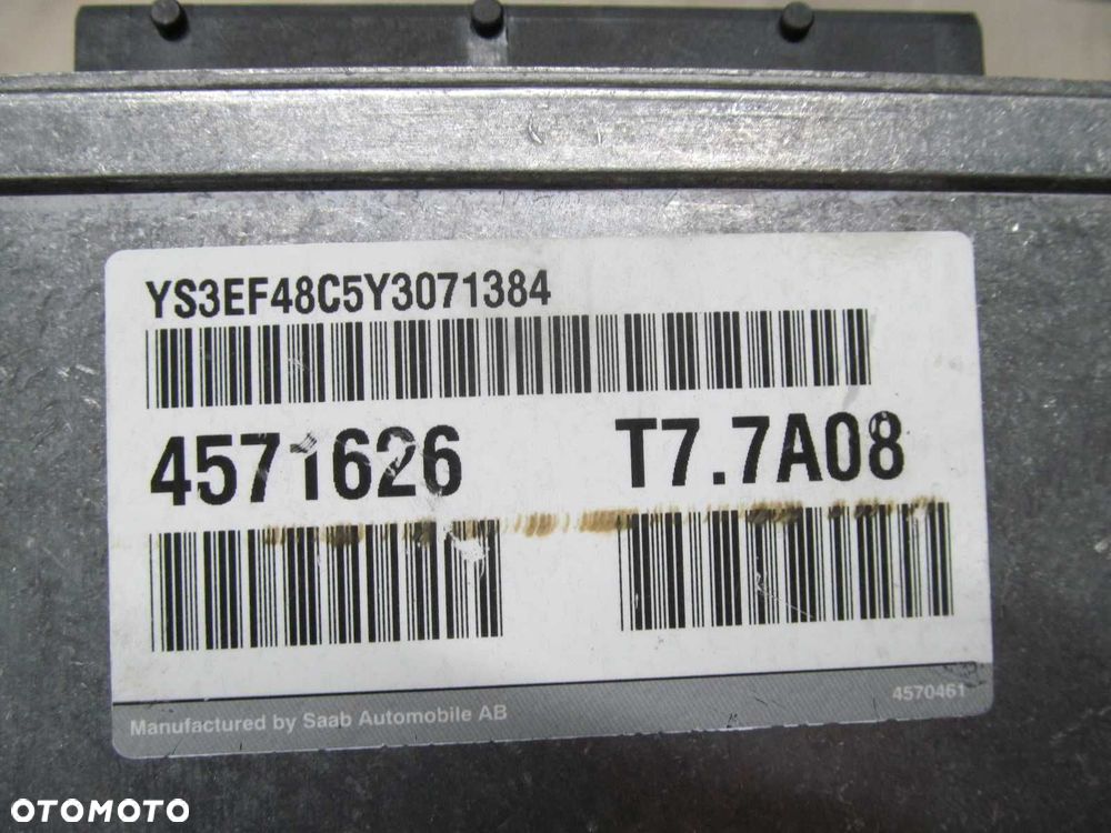 SAAB 9-5 95 2.3 T KOMPUTER STEROWNIK SILNIKA 9198789 - 4