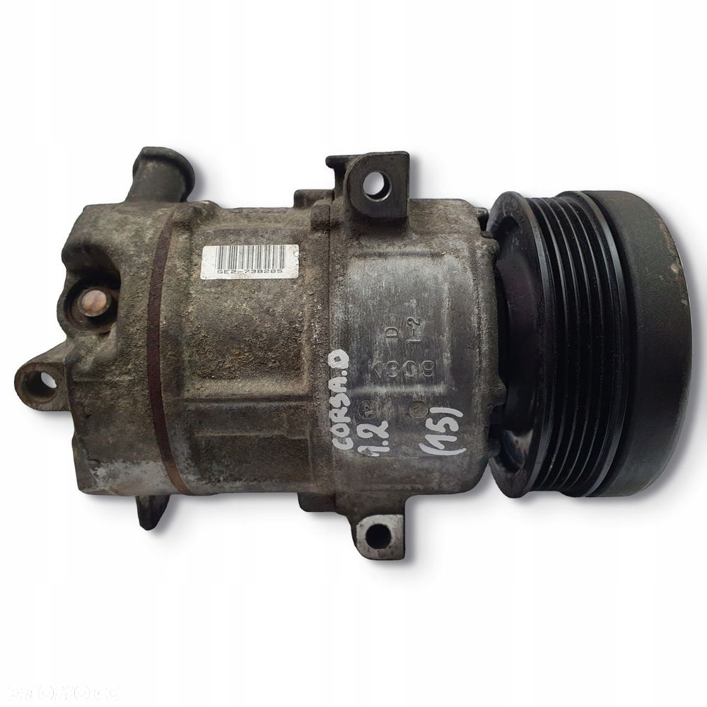 SPRĘŻARKA KLIMATYZACJI Opel Corsa D 1.2 1.4 16V Denso 55701200 GQ2 - 5