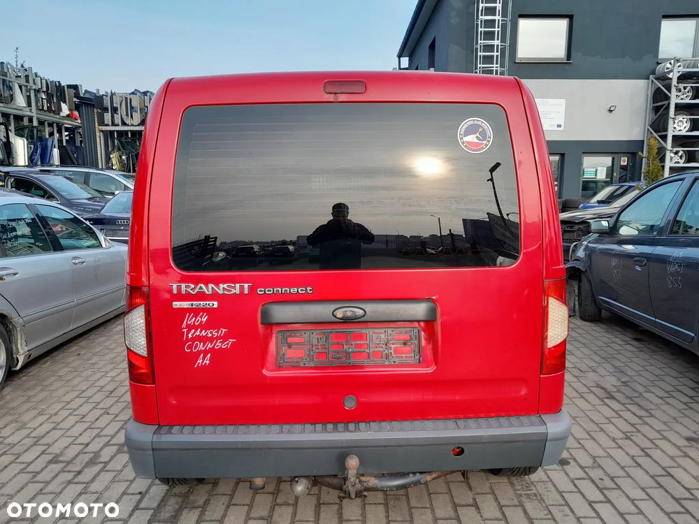 FORD TRANSIT CONNECT KLAPA BAGAŻNIKA TYLNA TYŁ CZERWONA - 1