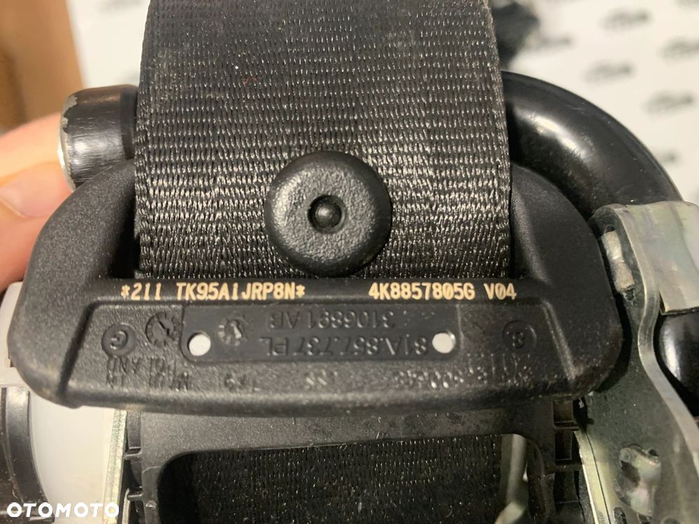 PAS BEZPIECZEŃSTWA TYŁ TYLNY AUDI A6 C8 KOMBI A7 C8 4K8857805G ORYGINAŁ - 7