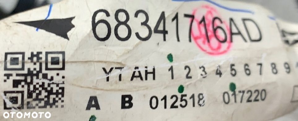 U2 DODGE CHALLENGER 15- WIĄZKA KABELE PRZEWODY 68341716AD - 8