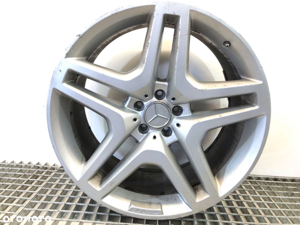FELGI ALU KOMPLET 21 10J 5X112 66 ET46  MERCEDES-BENZ KLASA GL (X166) 2012 - 2015 GL 350 CDI / - 20