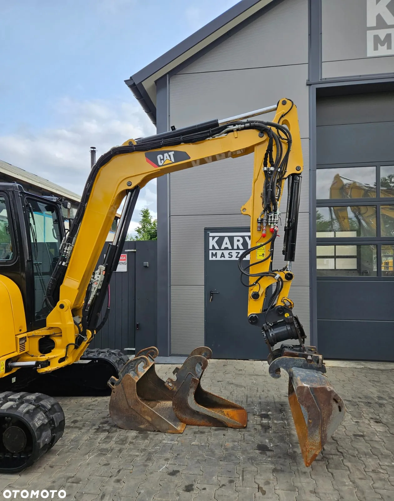Caterpillar MINIKOPARKA CAT CATERPILLAR 305E2 305E 305 304 306 2018R ROTOTILT - 4