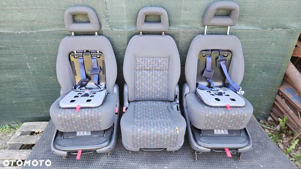 Siedzenie 7M3883018AS Fotele Fotel Dziecięcy Dla Dzieci Rokładany Składany Pasy VW Sharan Ford Galaxy Seat Alhambra