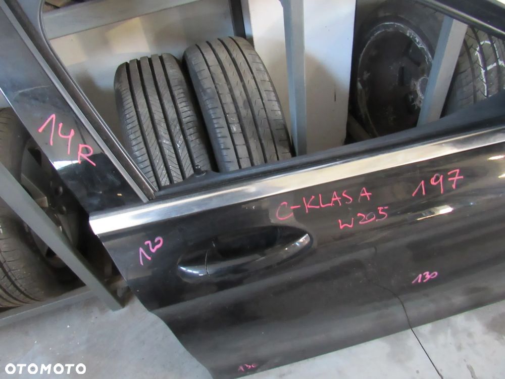 mercedes c klasa w205 przednie lewe prawe drzwi 197 - 2