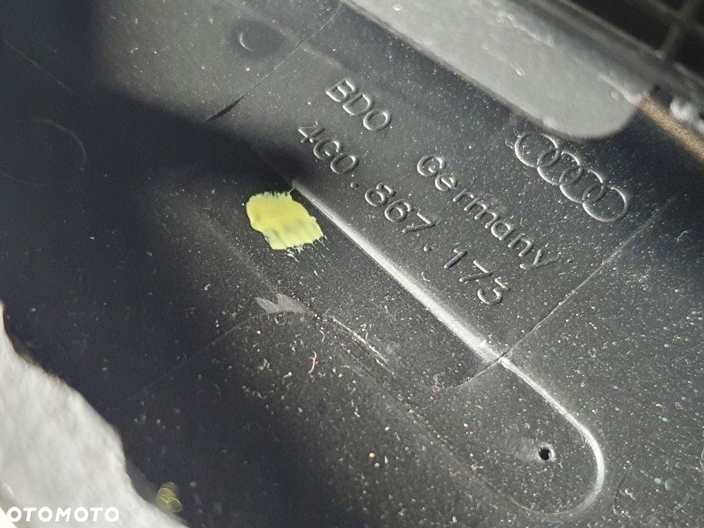 AUDI A6 C7 PODŁOKIETNIK TAPICERKI DRZWI LEWY PRZÓD 4G1867171/A CHROM - 13