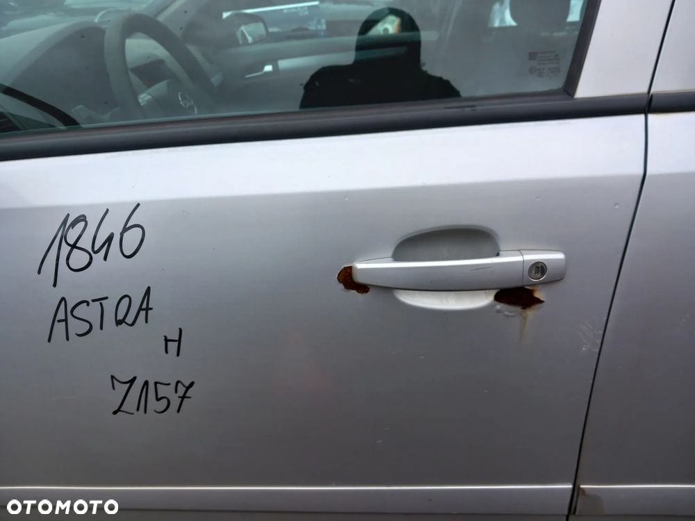 OPEL ASTRA H DRZWI LEWE PRZEDNIE LEWY PRZÓD KOLOR: Z157 - 3