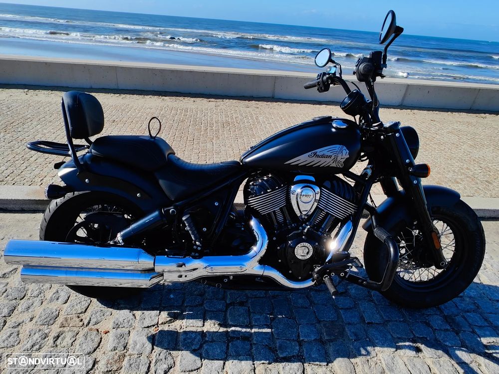 Indian Chief Dark Horse Bobber - 1