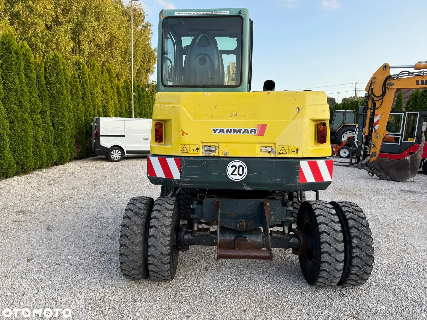 Yanmar B50W KOPARKA KOŁOWA/ 5 TON / MAŁE GABARYTY / BARDZO ZWROTNA / ZADBANA Z NIEMIEC / PIĘKNY STAN / ORYGINAŁ / B 50 W B75 B95 B110 / 70 75 80 90 100 110 / 308 310 / TEREX TW - 6