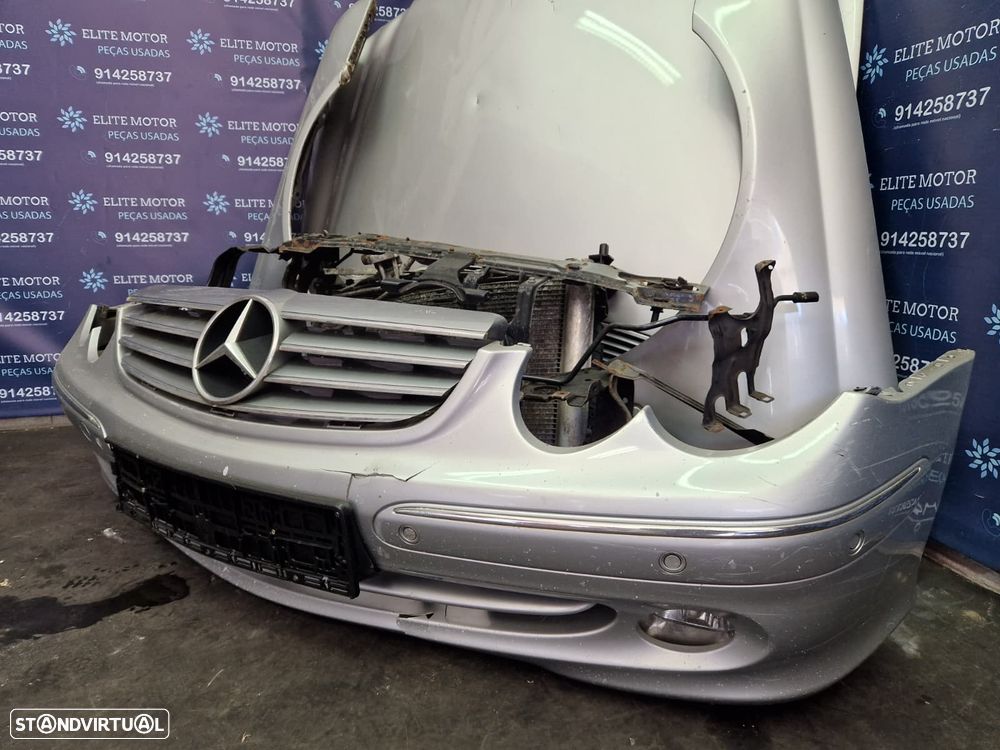 Frente completa usada MERCEDES CLK W209 CDI parachoques capot oticas guarda lamas reforço - 5