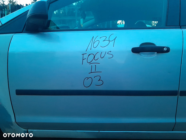 FORD FOCUS MK2 DRZWI LEWE PRZEDNIE LEWY PRZÓD KOLOR: 03