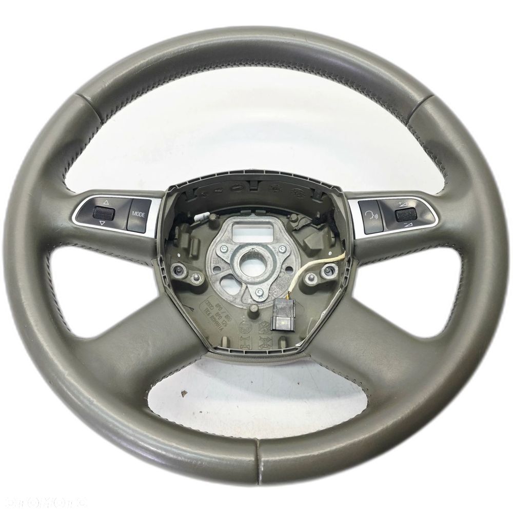 KIEROWNICA SKÓRA MULTI AUDI A3 8P A4 B8 A5 8T Q5 8R 8R0419091S WUP 10/26 - 1