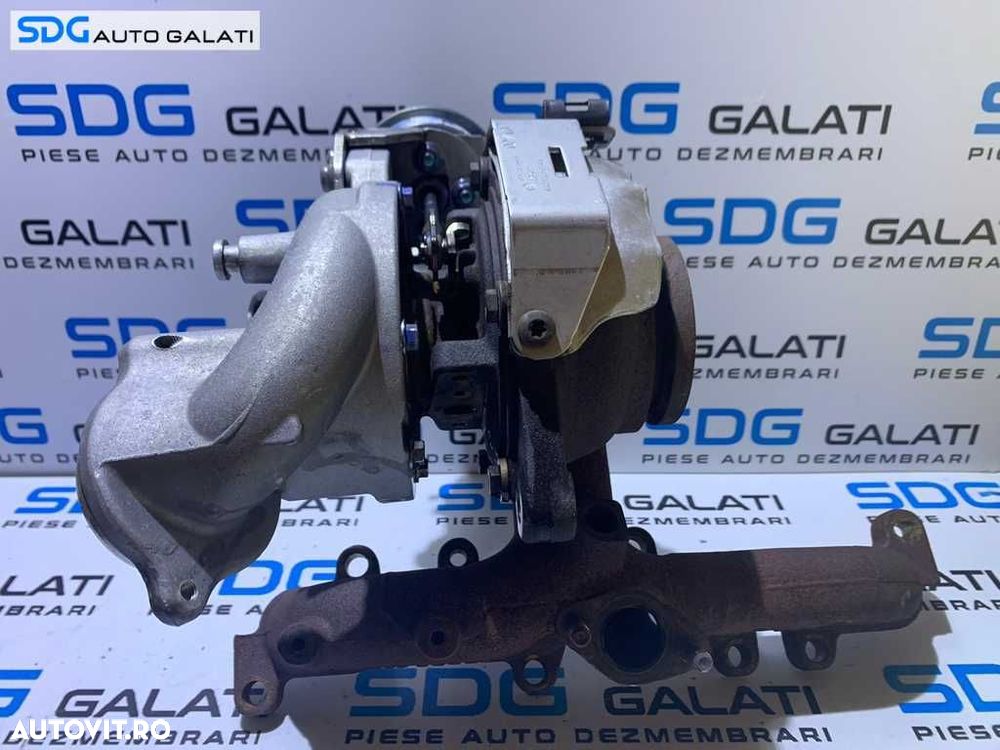 Turbo Turbina Turbosuflanta Completa VW Jetta 1.6TDI CAY CAYC CAYB 2005 - 2018 Cod 03L253016T / 775517-1 / GTC1244VZ [M4199] - 1