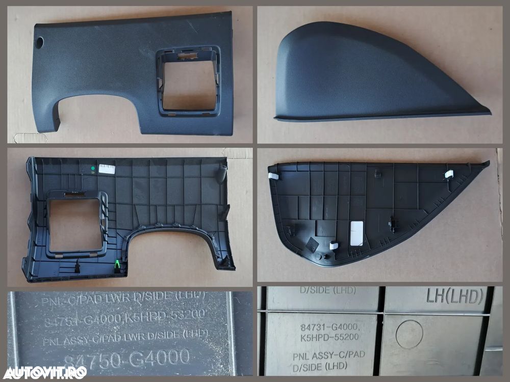 Hyundai i30 PD PDE gen 3 2018-2024 Torpedou Ornament trim interior volan oglinda consola Oglinda retrovizoare Senzor lumina faruri automate Opritor usa Capac baterie - 5