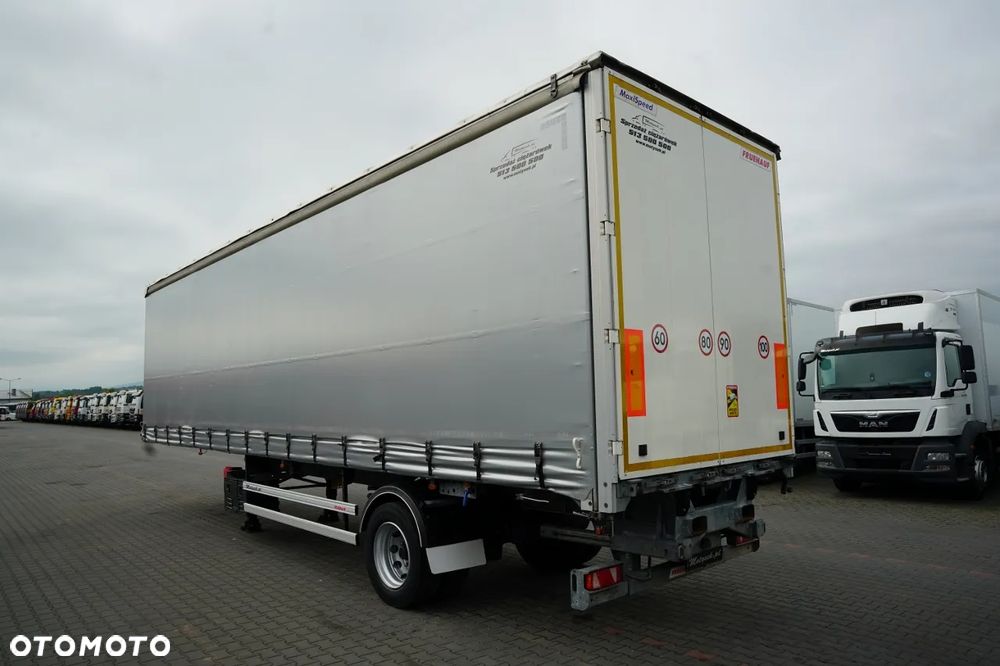 Fruehauf FIRANKA  11 M / OŚ SKRĘTNA / BLIŹNIAK / ZAWIESIE NA WÓZEK / MOCNA PODŁOGA - 4