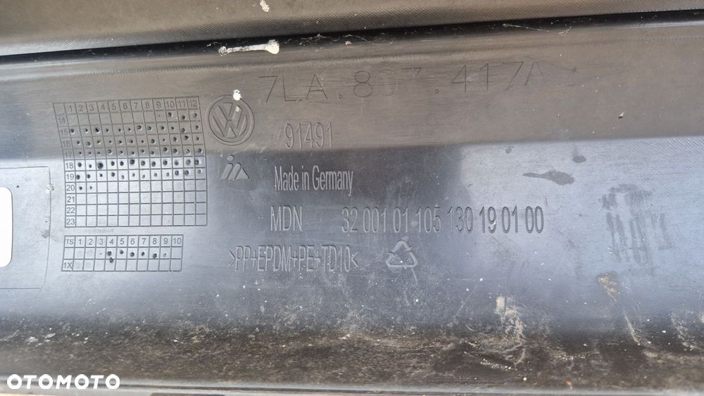 VW T6 PDC ZDERZAK TYLNY TYŁ 7LA807417 - 12