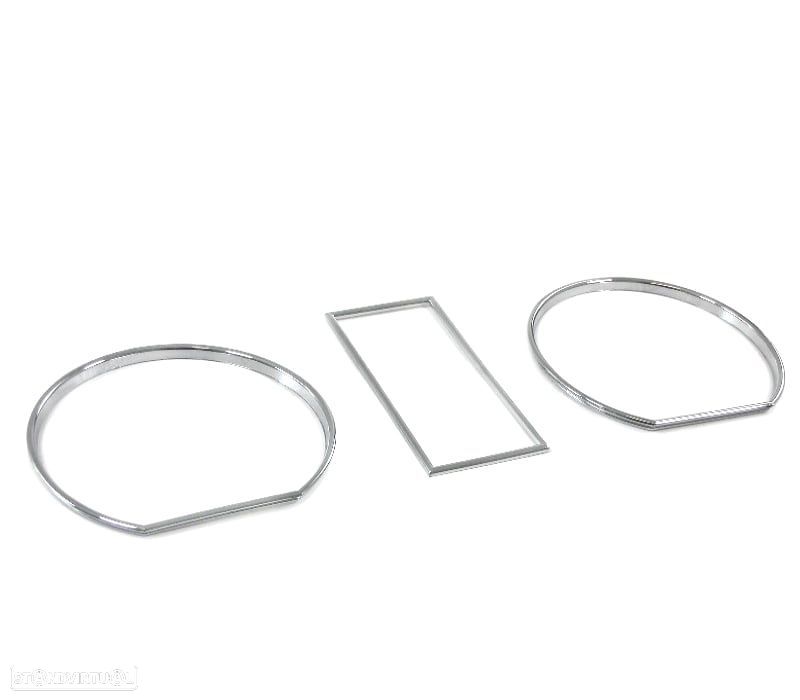 AROS PAINEL VOLKSWAGEN VW GOLF 2 83-92 CROMADOS - 2