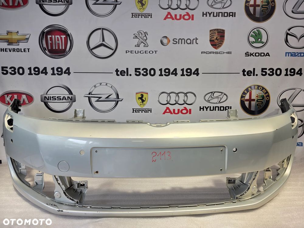 VW GOLF VI 6 PLUS + 5M0 08- ZDERZAK PRZEDNI PRZÓD NA SPRYSKI + 4xPDC NR 5M0807221 NR AUKCJI NZ2113 NZ2113/1 !! - 1