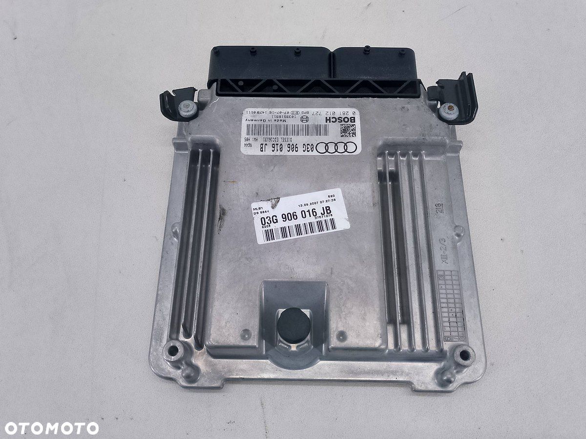 KOMPUTER, STEROWNIK AUDI A4 B7 03G906016JB  1039S18911  0281012727 2.0 TDI - 1