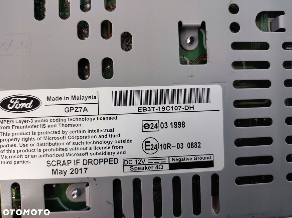 radio nawigacja ford ranger v 5 mk5 lift - 8